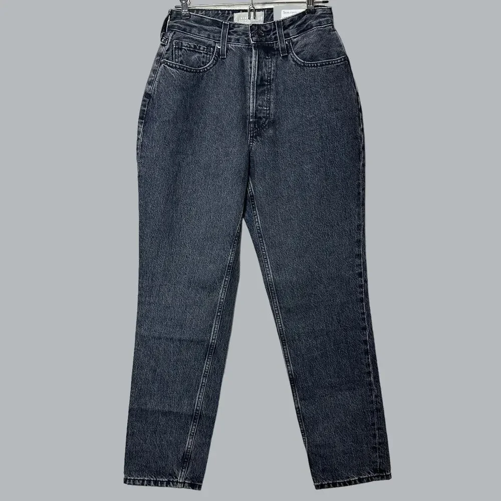 Everlane The Curvy ’90s Cheeky Straight Jean Washed Black Women's 27R NWT - Picture 2 of 13